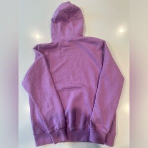 purple men’s nike crew hoodie size medium